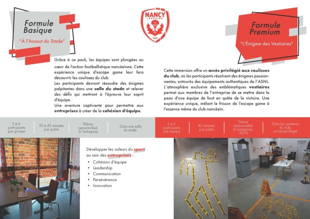 Conception graphique dépliant événementiel La Fabrica Events – Côme Communication