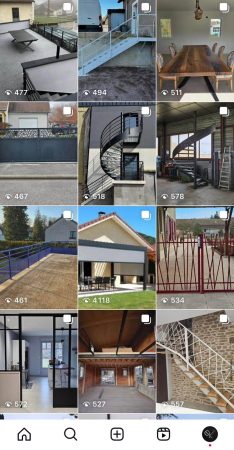 Gestion des réseaux sociaux Vosges – Instagram K-Concept